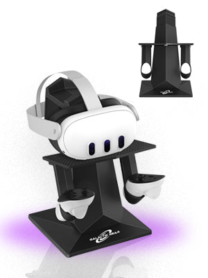 VR Stand for Oculus Quest 2 - Headphones and Accessories - Compatible with Most Headsets